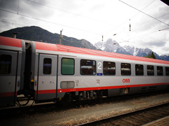 Un trajet en train chaotique à travers l'Autriche